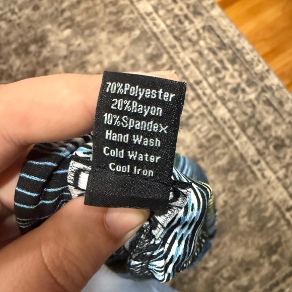 Clara Sunwoo Multicolor flowy straight leg pants - Picture 8 of 8